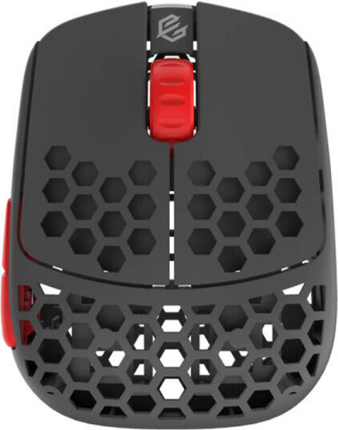 Hsk Pro 4k Wireless Mouse - Fingertip Trådløs Gaming Mus - Grå/rød