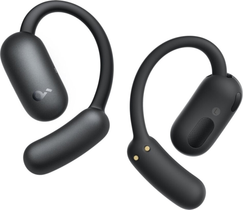 Soundcore Aerofit 2 - True Wireless-Hodetelefoner Med Mikrofon - Åpent Øre - Over-Øret-Montering - Bluetooth - Blå
