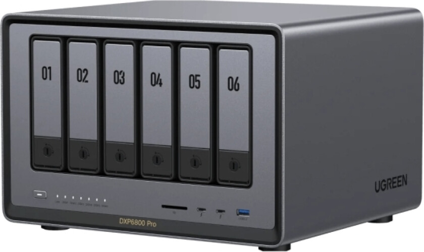 Nasync Dxp6800 Pro Nas System 6-Bay