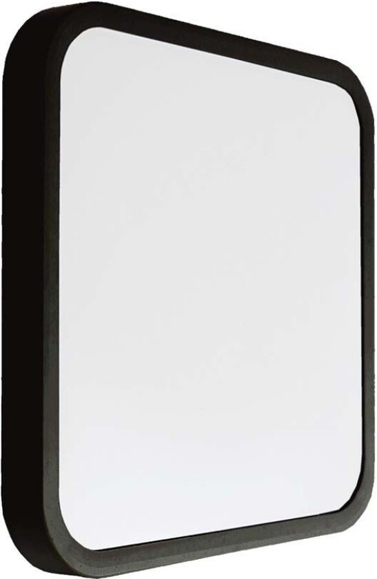 48W LED Dome Lys - 4000K, Kvadratisk, Sort Ramme, IP44. - Kulør : Nøytral