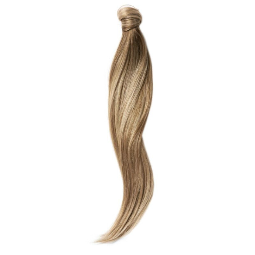 Hair Pieces Sleek Ponytail 40 cm Brown Ash Blonde Balayage B5