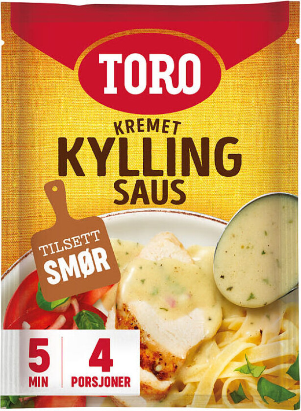 Kyllingsaus Kremet Basilikum&Sjalottløk