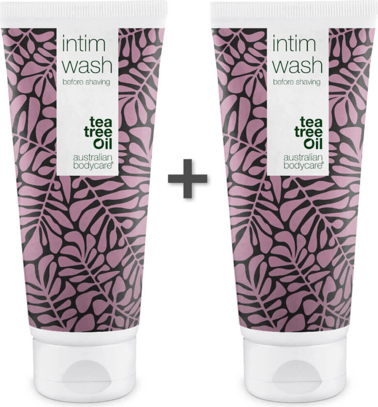 2 stk. Intimvask til intimpleie - Intimvask motvirker kløe, svie og fiskelukt i underlivet - Tea Tree Oil / 2 x 500 ml - 379 kr