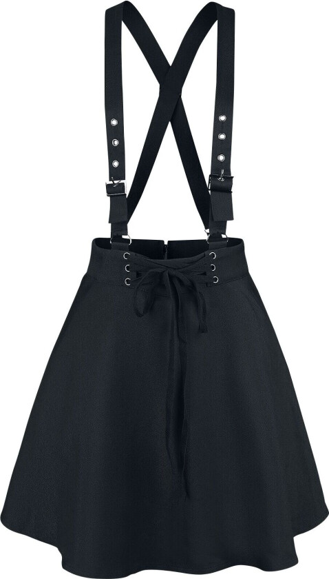 Goth Kort skjørt - Absence Of Light Skirt - XS til XXL - Damer - svart