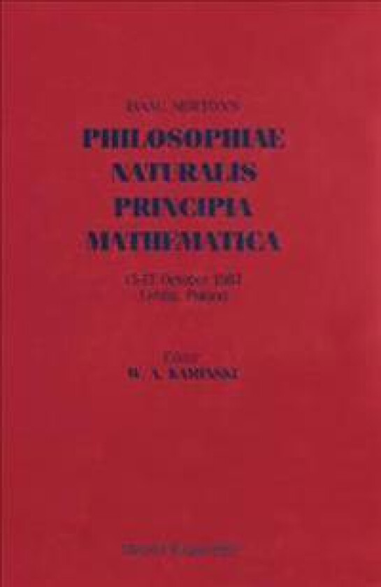 Issac Newton's 'Philosophiae Naturalis Principia Mathematica'