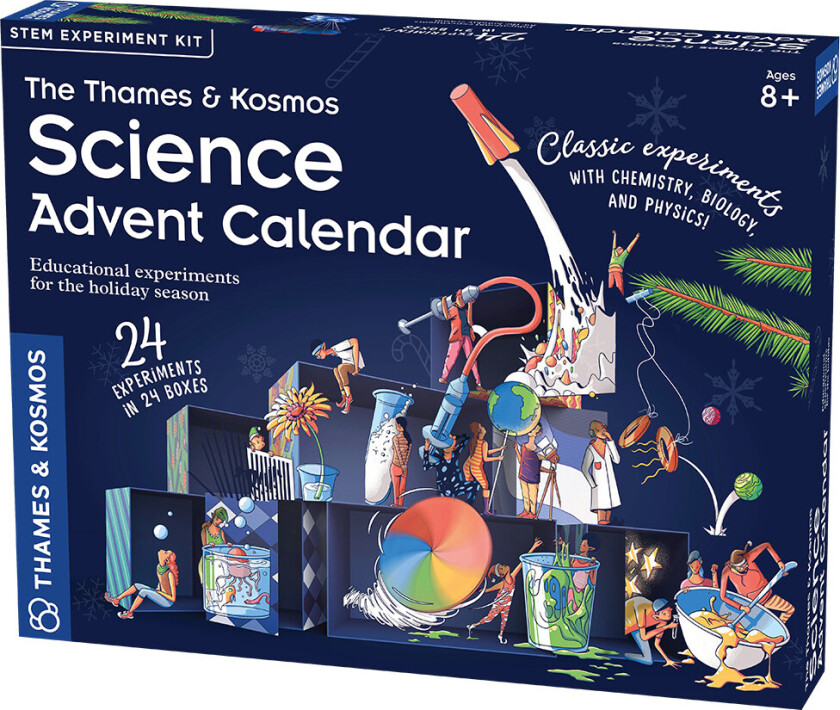 Thames & Kosmos Science adventskalender (inkl. eksperimenter) - 8+ år