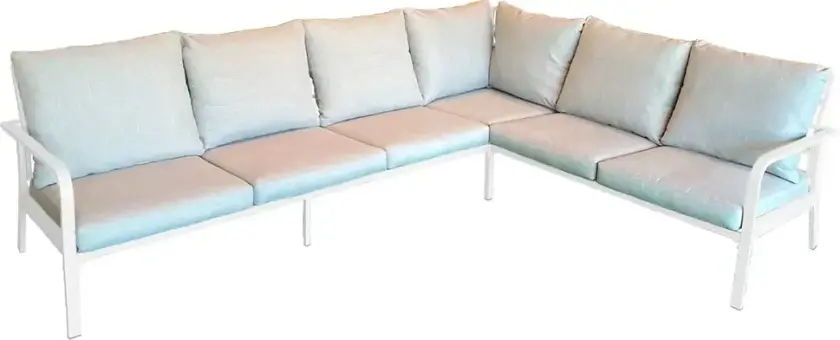 Hånger Hjørnesofa Hvit