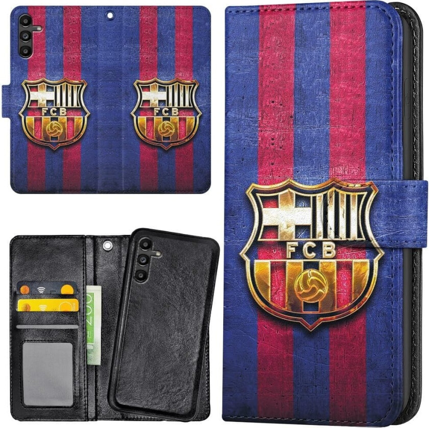 Samsung Galaxy A55 5G - Lommebok Deksel FC Barcelona