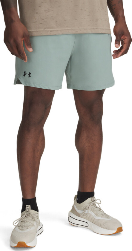 Men's UA Vanish Woven 6in Shorts Silica Green