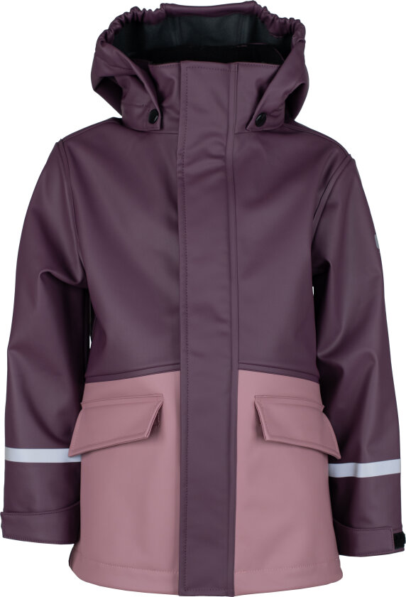Kids' Vestby Rain Jacket Fleece Purple/rose