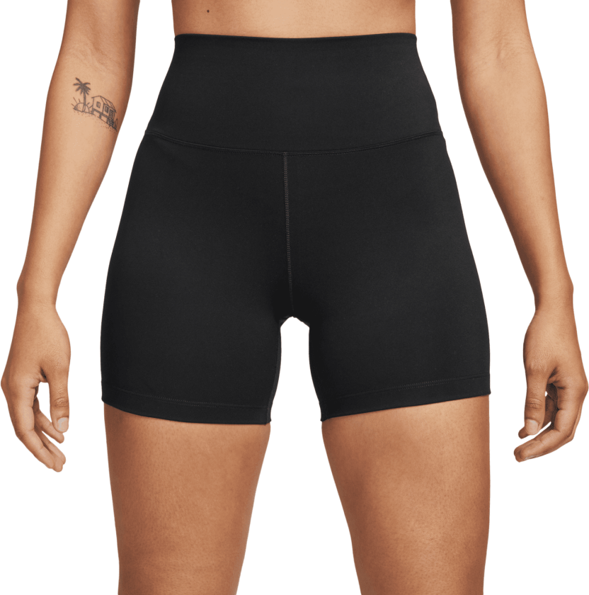 Dri-FIT One High Rise 5in Short, treningsshorts, dame BLACK/BLACK