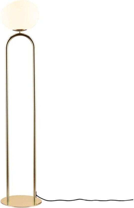 - Shapes Gulvlampe Brass
