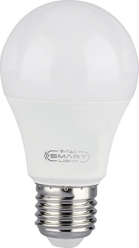A60 lyspære 8,5W E27 - Kompatibel med Amazon Alexa Google Home, RGB+WW+CW - Dimbar : Via Smart Home, Kulør : RGB + CCT (Varm til Kald Hvit)