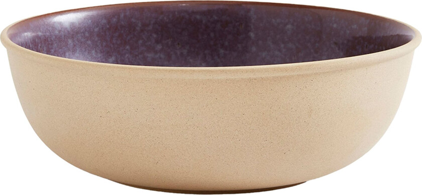 Minerals serveringsskål 24,5 cm, amethyst