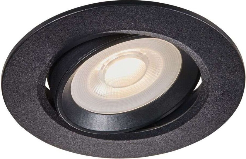 - Roar Innbygningsspot Downlight Black
