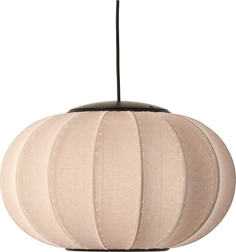 Bilde av Knit-Wit 45 Oval LED Pendel Sand Stone