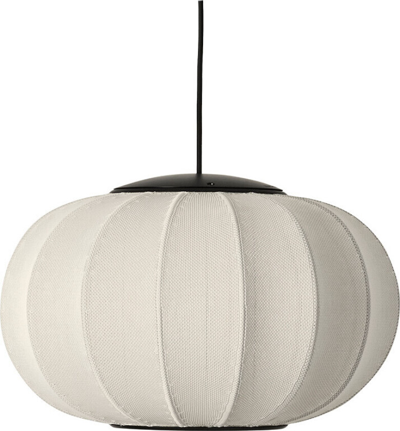 Knit-Wit 45 Oval LED Pendel Pearl White