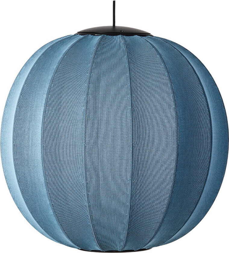 Knit-Wit 60 Round LED Pendel Blue Stone