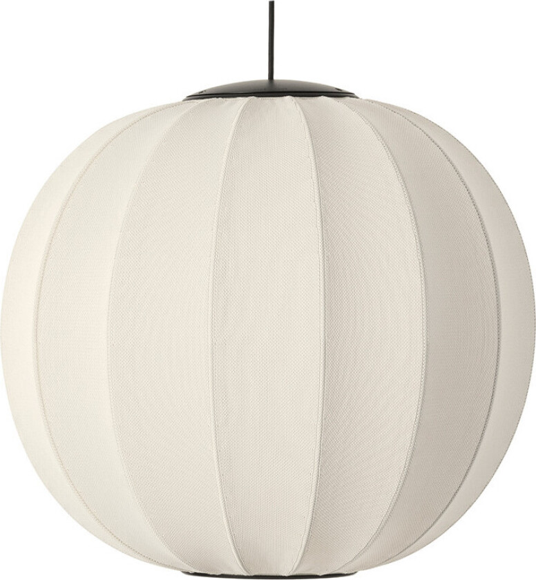 Bilde av Knit-Wit 60 Round LED Pendel Pearl White