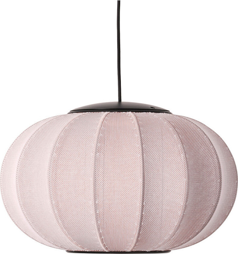 Knit-Wit 45 Oval LED Pendel Light Pink