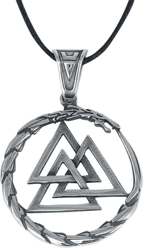 Bilde av Halskjede - Wotansknoten - Unisex - sølvfarget