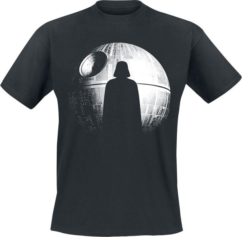 Disney T-skjorte - Rogue One - Death Star silhouette - S til 5XL - Herrer - svart