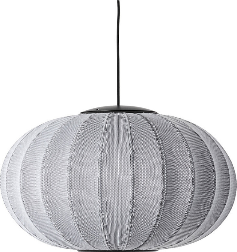 Knit-Wit 57 Oval LED Pendel Silver