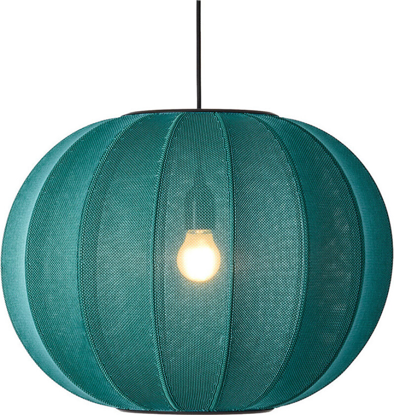 Knit-Wit 45 Round LED Pendel Seagrass