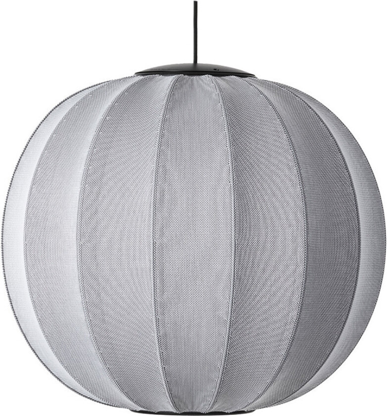 Knit-Wit 60 Round LED Pendel Silver