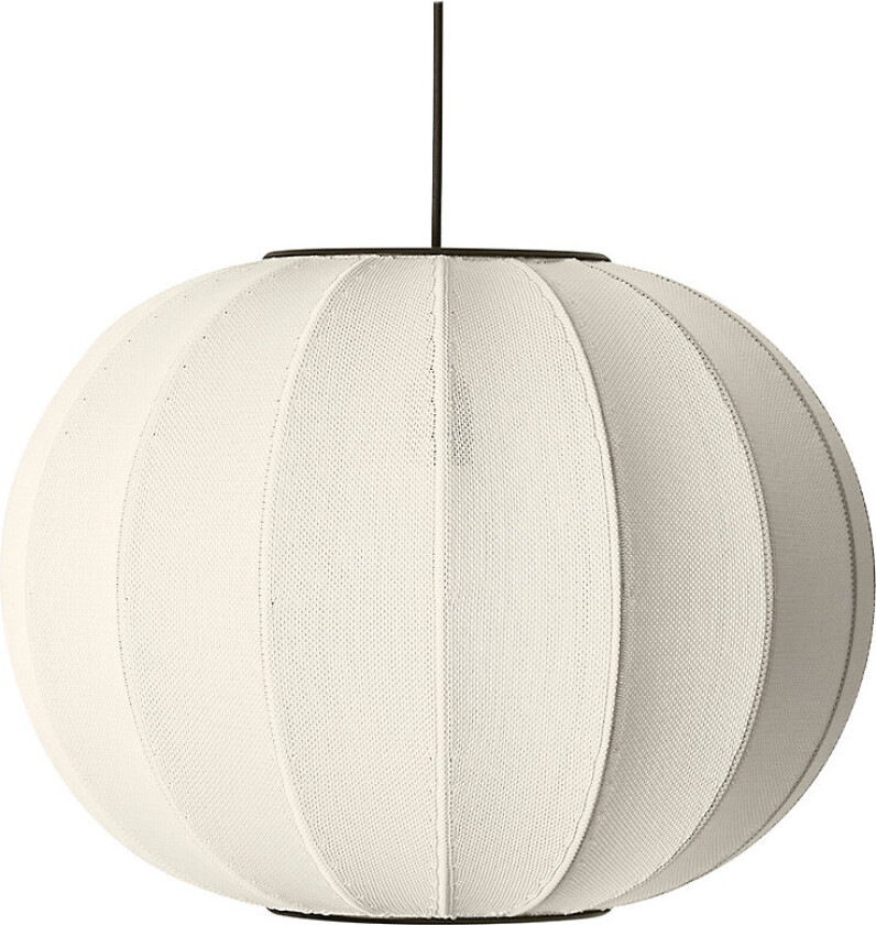 Bilde av Knit-Wit 45 Round LED Pendel Pearl White