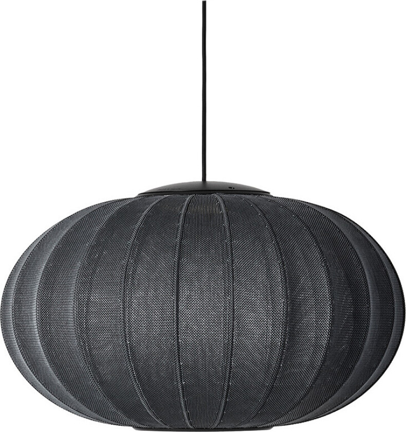 Knit-Wit 57 Oval LED Pendel Black
