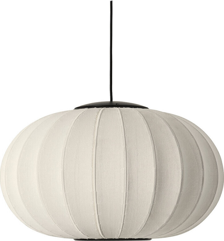 Knit-Wit 57 Oval LED Pendel Pearl White