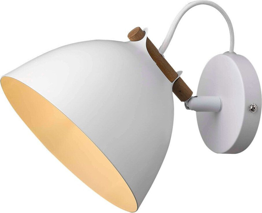 - Århus Vegglampe White/Wood