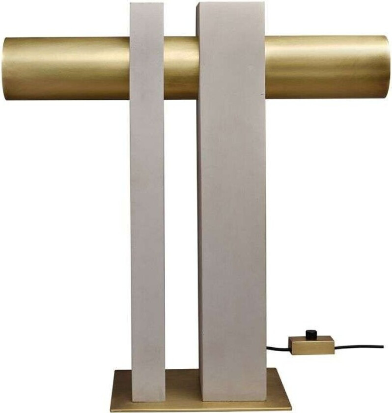 - Pi Bordlampe Concrete/Brass