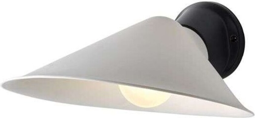 - Plume Vegglampe Black/Porcelain