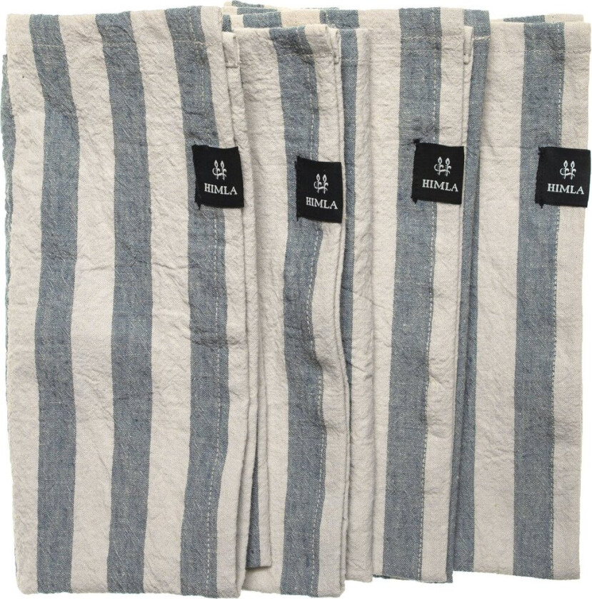 Riviera tøyserviett 45x45 cm 4-pk Azur