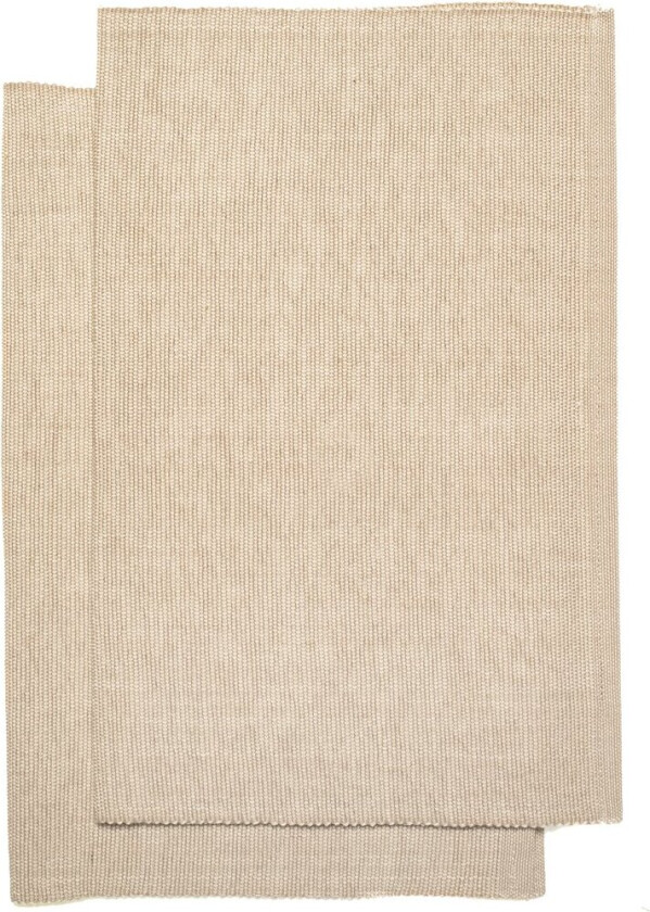 Bistro bordbrikke 36x47 cm 2-pk Sand