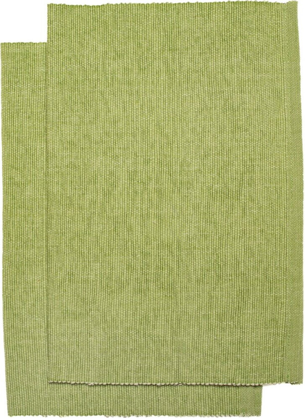 Bistro bordbrikke 36x47 cm 2-pk Papaya