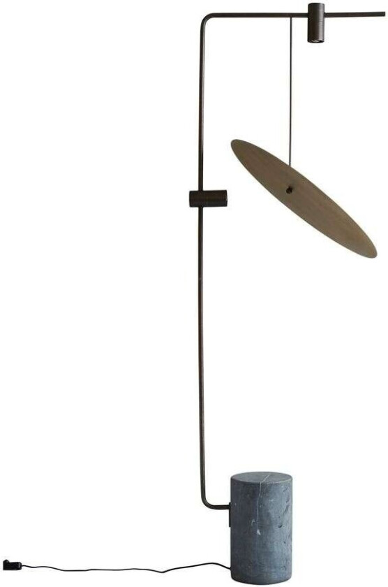 - The Moon Gulvlampe Brass