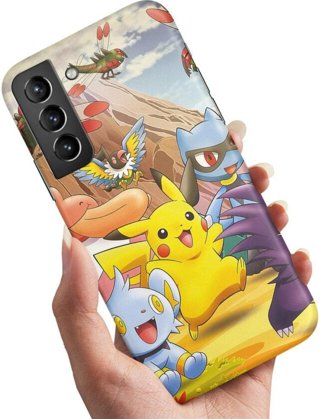 Samsung Galaxy S21 Plus - Deksel/Mobildeksel Pokemon