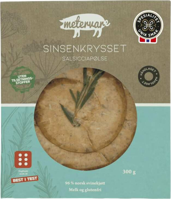 Sinsenkrysset Salsiccia 300g