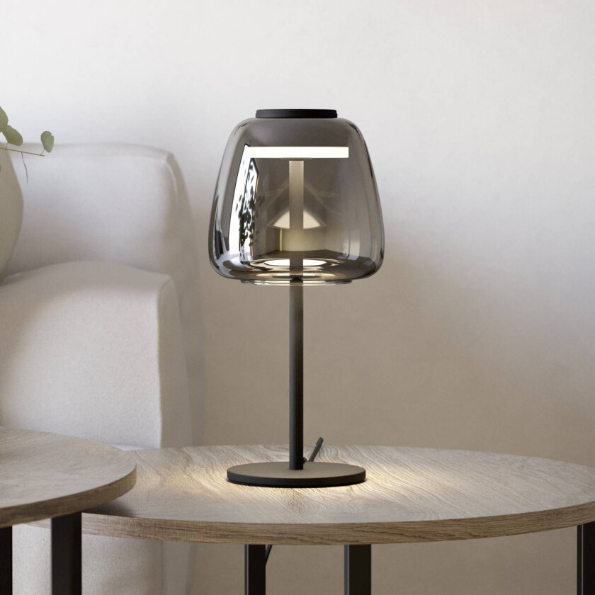 LED-bordlampe Alfero-Z, RGB, CCT, svart