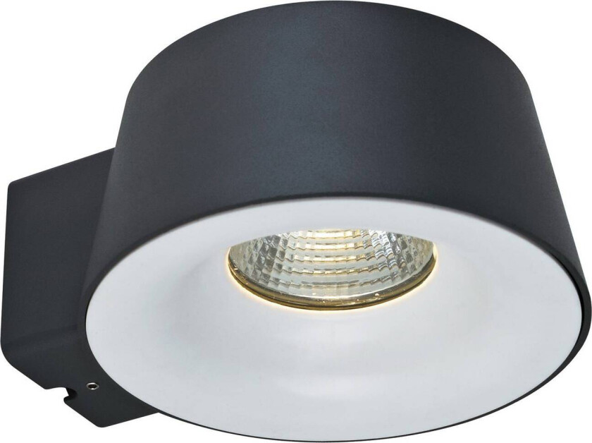 utendørs LED-vegglampe Sibu, antrasitt, 3000 K, IP54