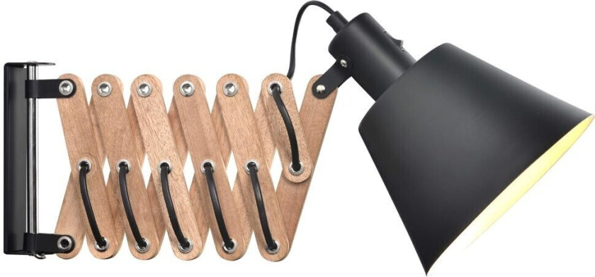 - Vintage Vegglampe Black