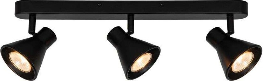 Eik 3 spotlight - Svart