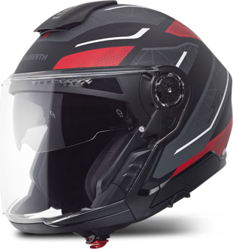 Schuberth Halvhjelm J2 Rød