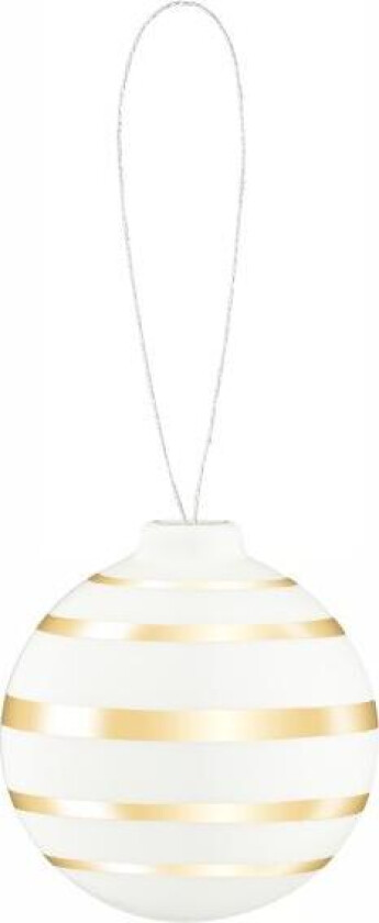 Omaggio julekule 5 cm gull