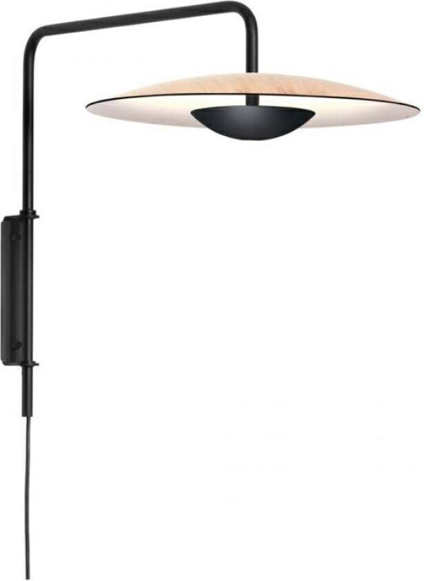 - Ginger 20 A Vegglampe Dimmable Plug-in Oak