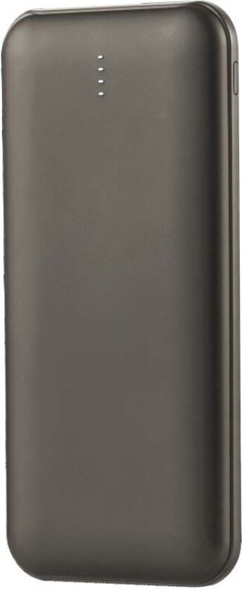 10000mAh Power Bank - 2A, 30cm Type C Kabel, Grå