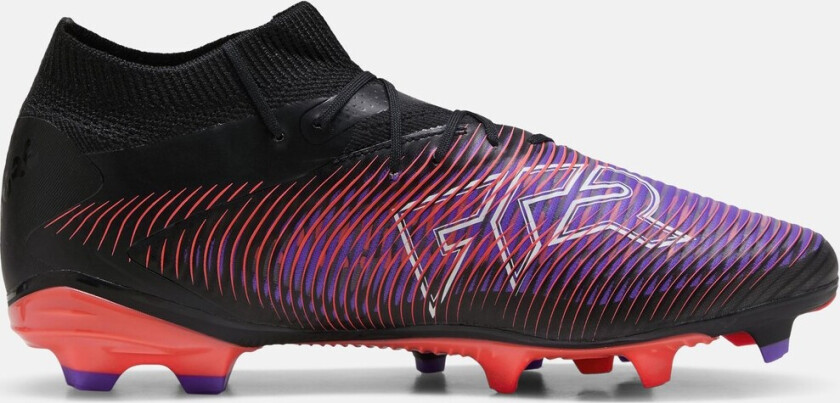 Future 8 Pro FG/AG Unlimited - Svart/ White/rød, størrelse 44